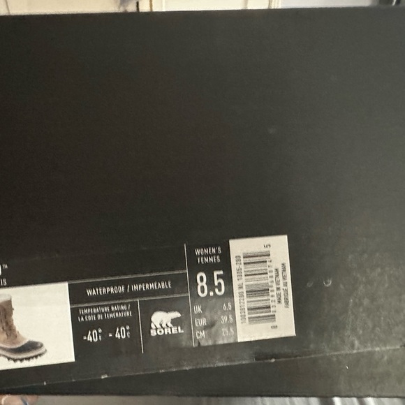 Sorel Caribou Snow Boots MINT CONDITION - Picture 6 of 6